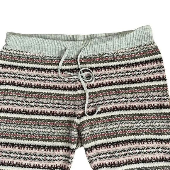 American Eagle Outfitters Cotton Blend Stripes Multi Color Pajama Lounge Pants S - Picture 2 of 12